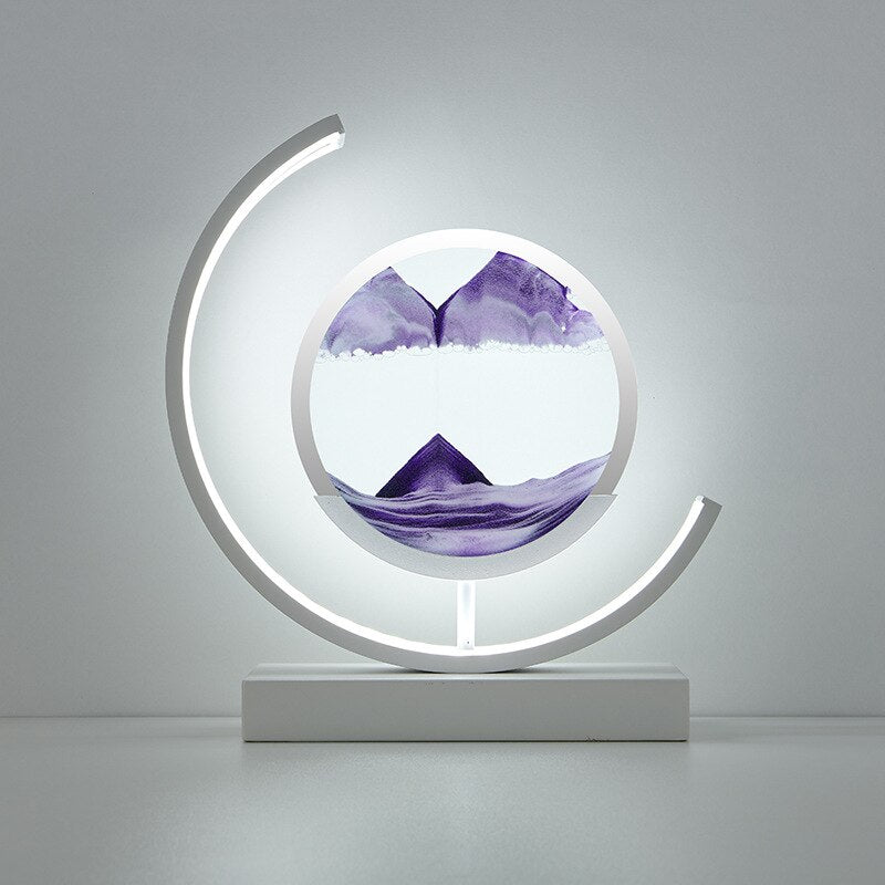 3D sandskal bordlampe - Abyss