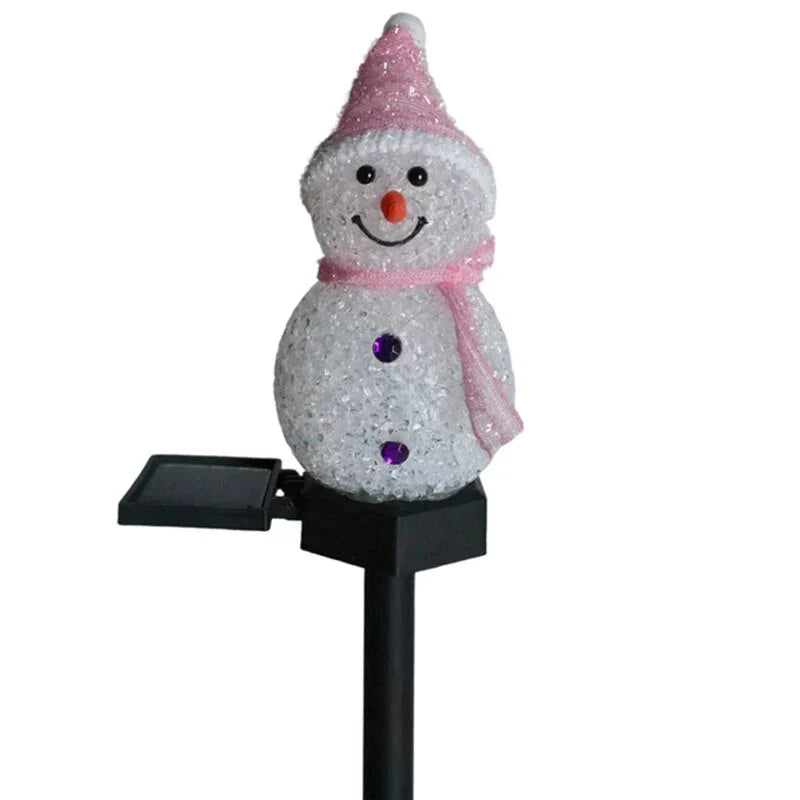 Solenergi Sneemand Lampe - SolarSnow