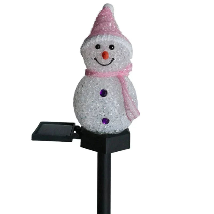 Solenergi Sneemand Lampe - SolarSnow