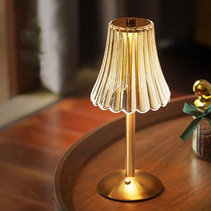 LED retro bordlampe USB-genopladelig - BrillianceGlow