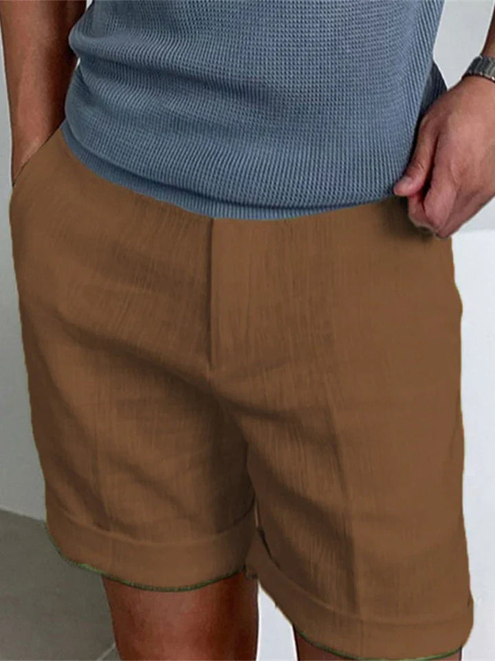 Lette herreshorts i hør med afslappet pasform – Jorin