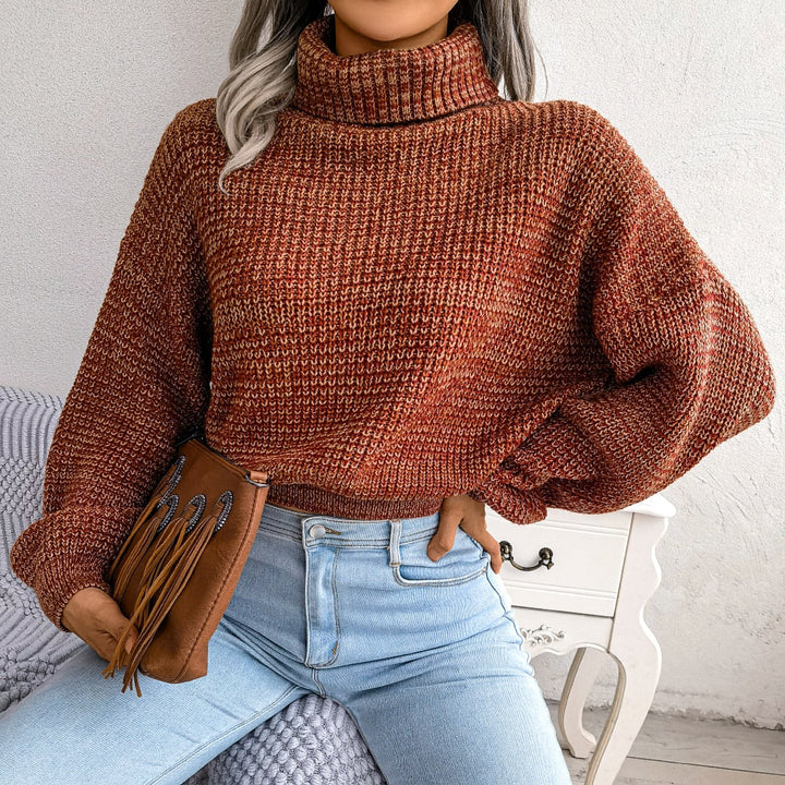 Comfy Strikket Rullekrave - Emilia
