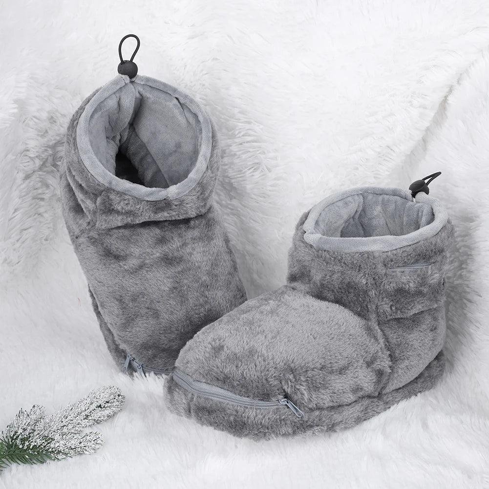 Elektriske USB-sokker med plysfor - WarmFeet