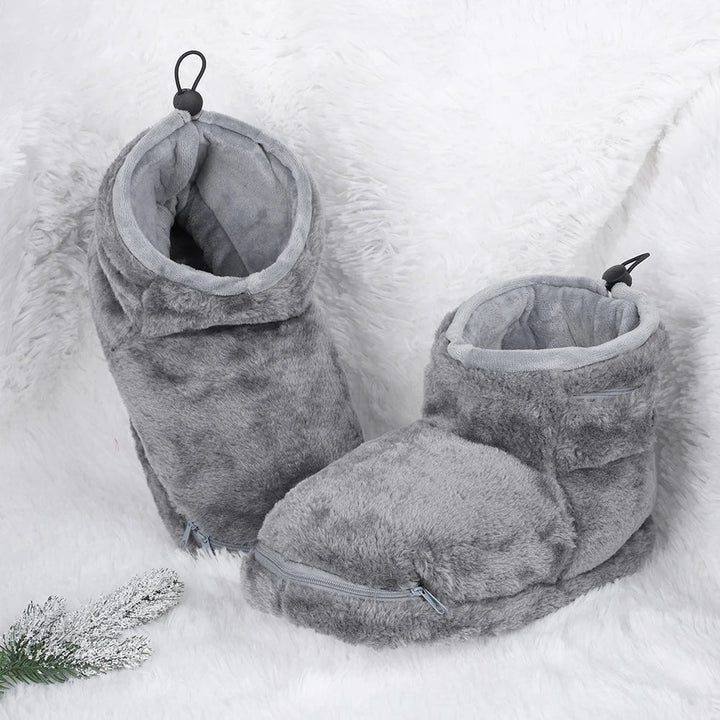 Elektriske USB-sokker med plysfor - WarmFeet