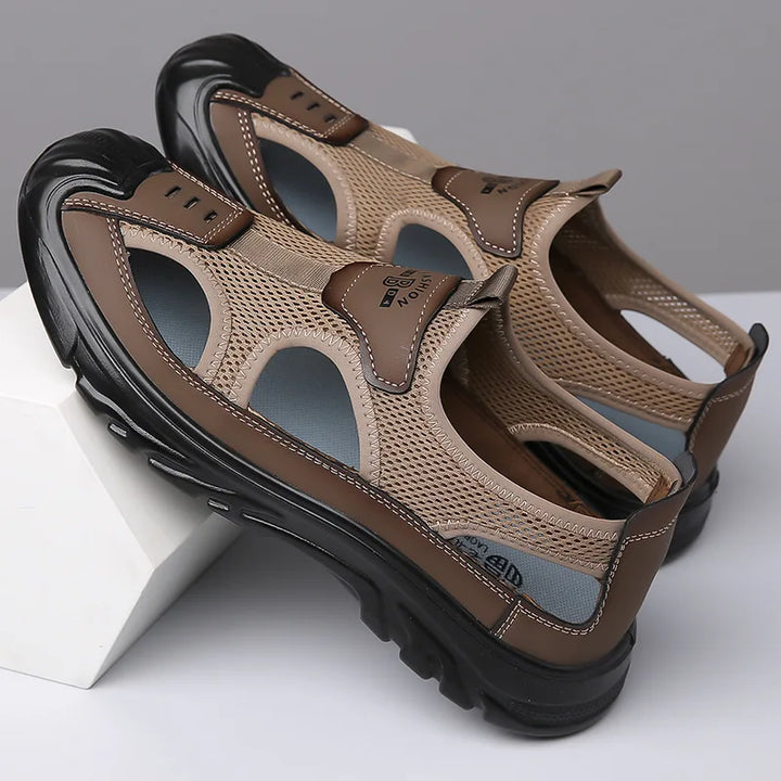 Åndbare & stilfulde mesh-sandaler til herrer – Leon