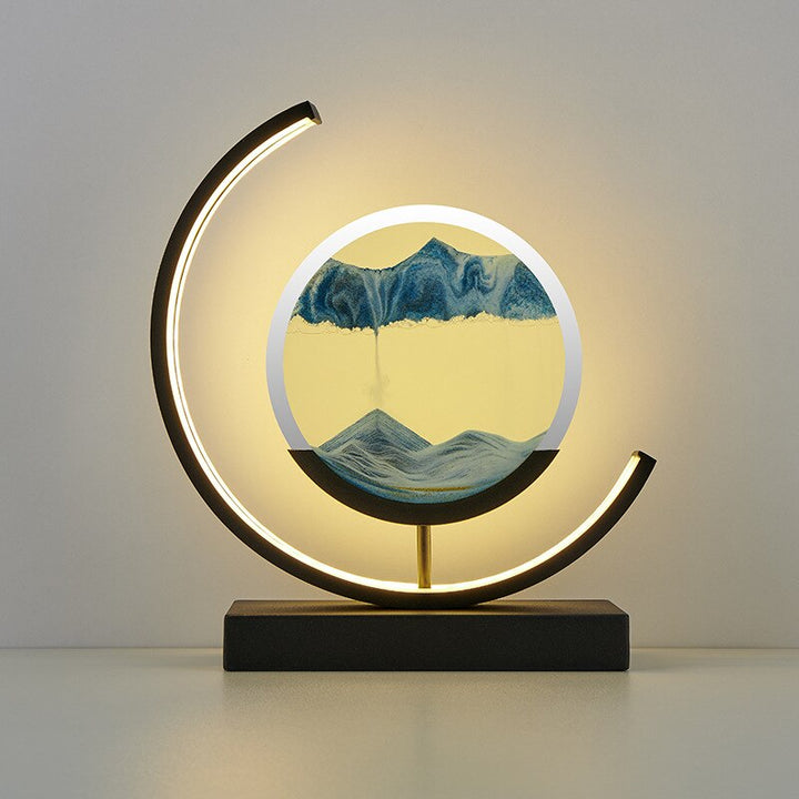 3D sandskal bordlampe - Abyss