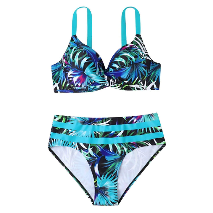 Trendy bikinisæt med høj talje – Selina