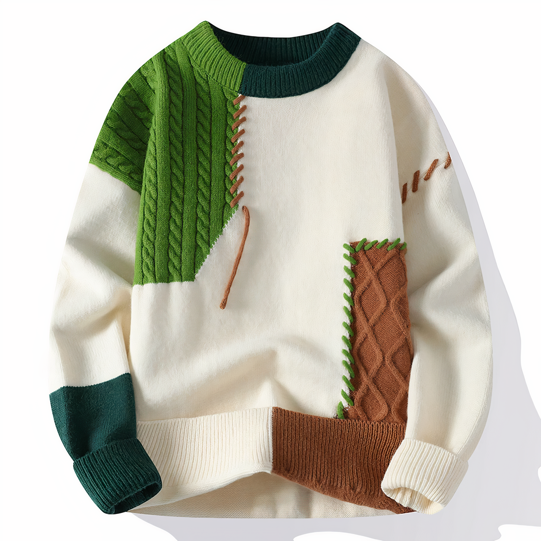 Patchwork Herretrøje - Jasper
