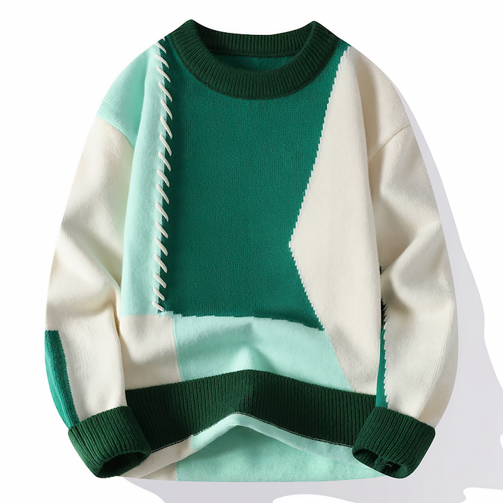 Patchwork Herretrøje - Jasper