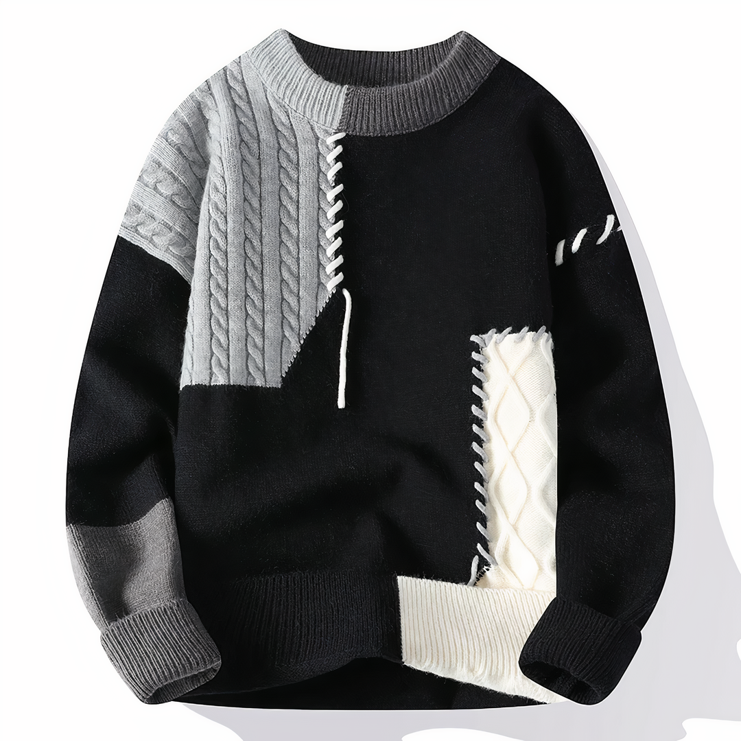 Patchwork Herretrøje - Jasper