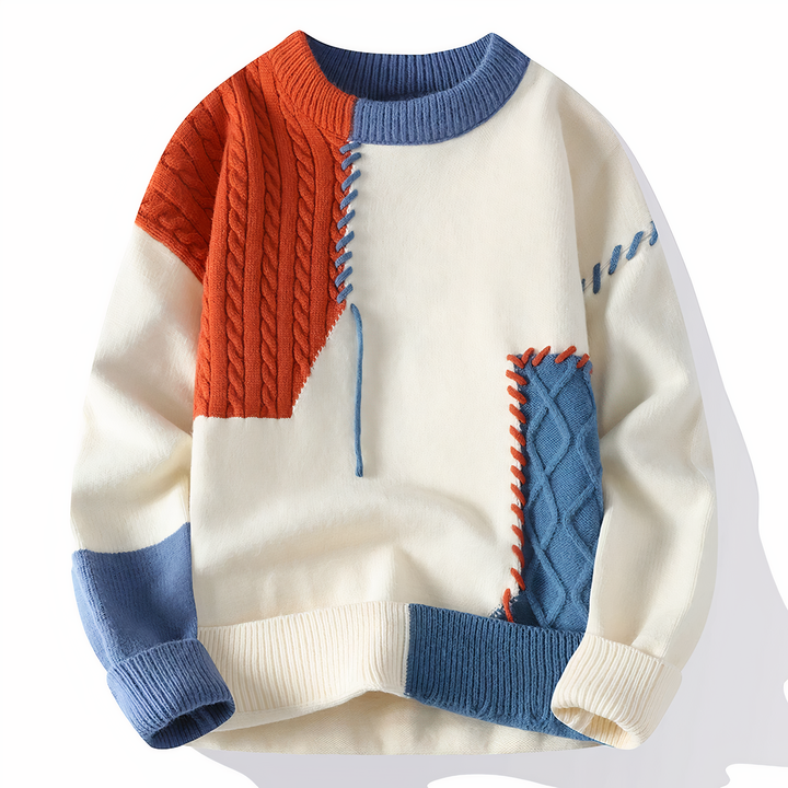Patchwork Herretrøje - Jasper