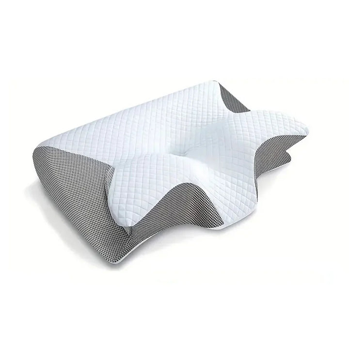 2-i-1 Memory Foam Cervikal Pude med Ergonomisk Konturdesign – RestAlign
