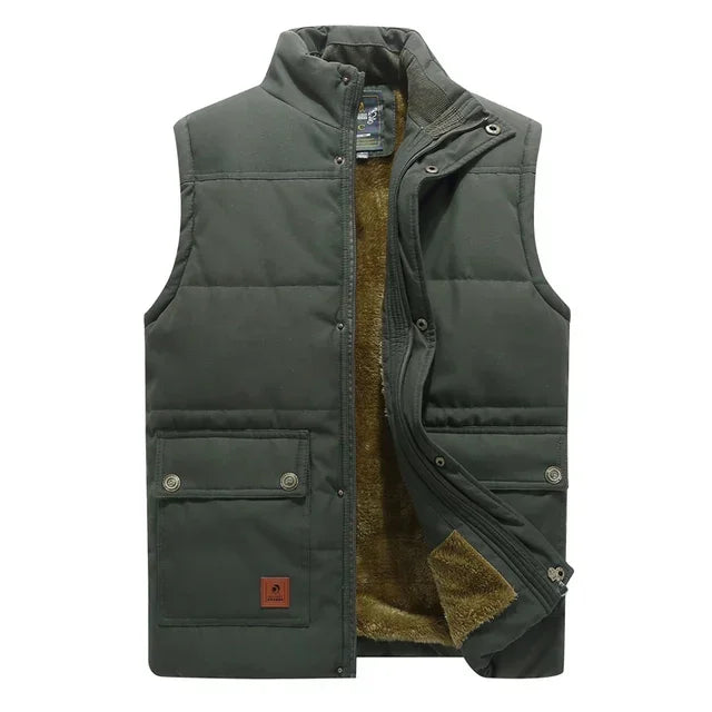 Fodret herre bodywarmer – Noah