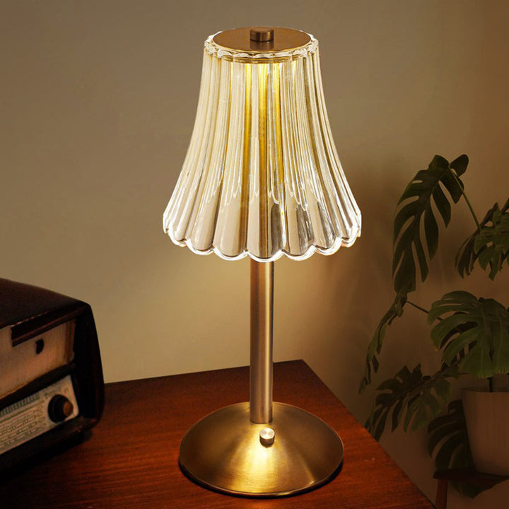 LED retro bordlampe USB-genopladelig - BrillianceGlow