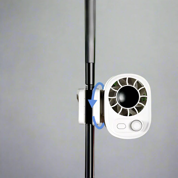 Hipacool bærbar bilklipsvifte med 360° rotation og 100 hastigheder – ClipAir