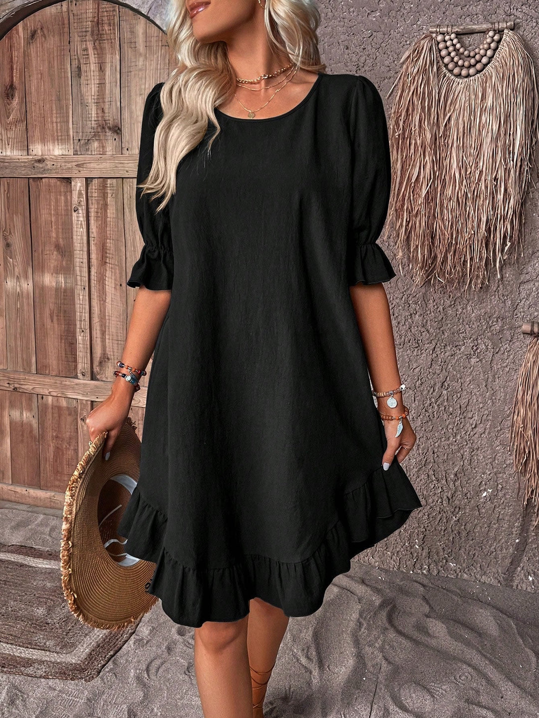 Let boho-sommerkjole – Ylva