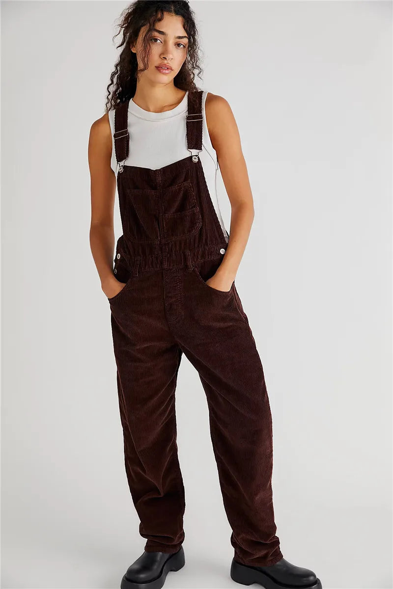 Vintage fløjlsjumpsuit til kvinder - Amélie