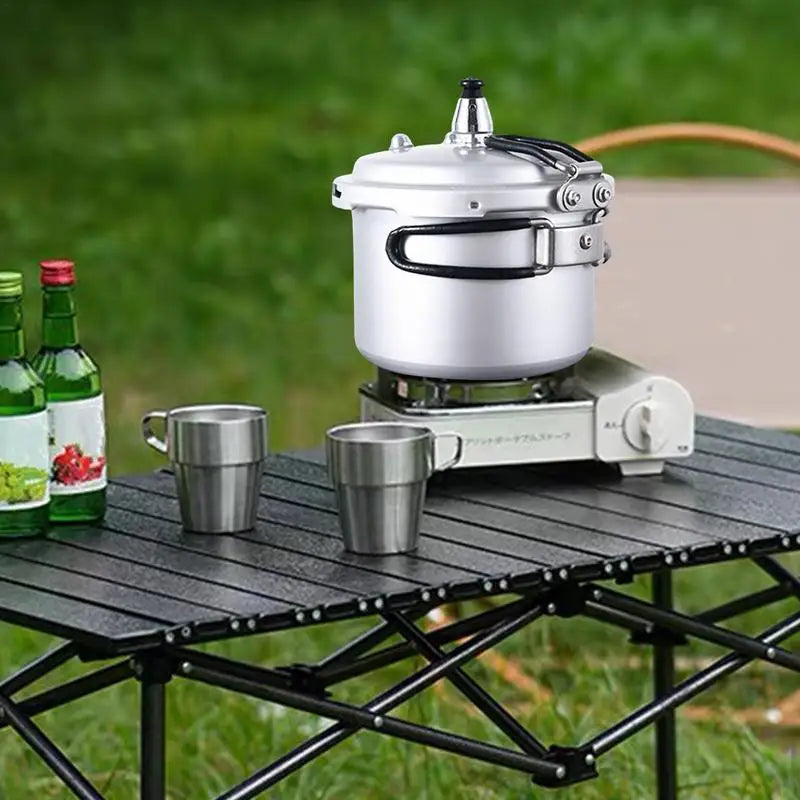 Camping trykkogekar i aluminiumlegering, bærbart udendørs køkkenudstyr – TrailMate