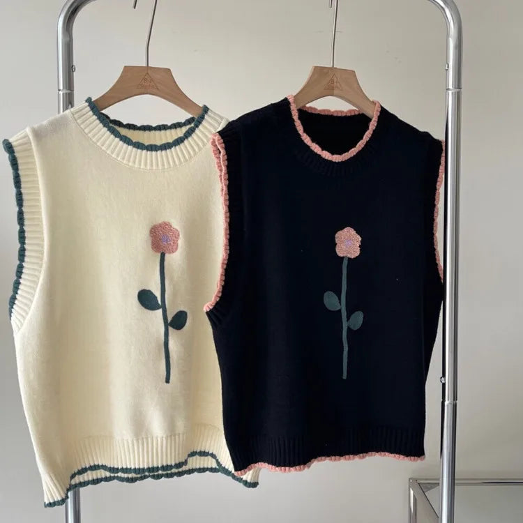 Tre-delt dames vinter outfit sæt med strik cardigan - Marisa