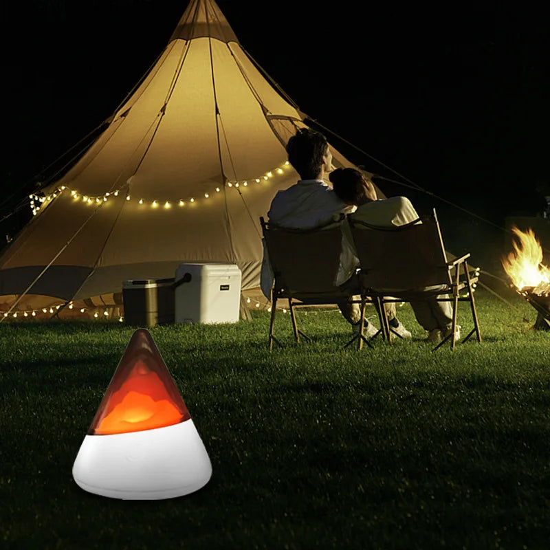 Trådløst LED Isbjerg Natlampe - IceGlow