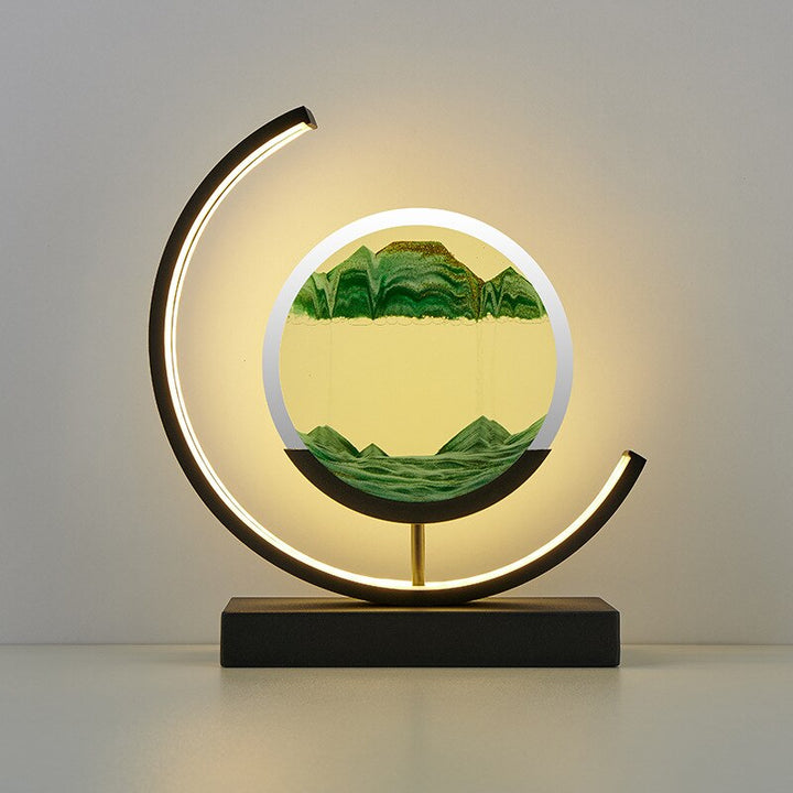 3D sandskal bordlampe - Abyss
