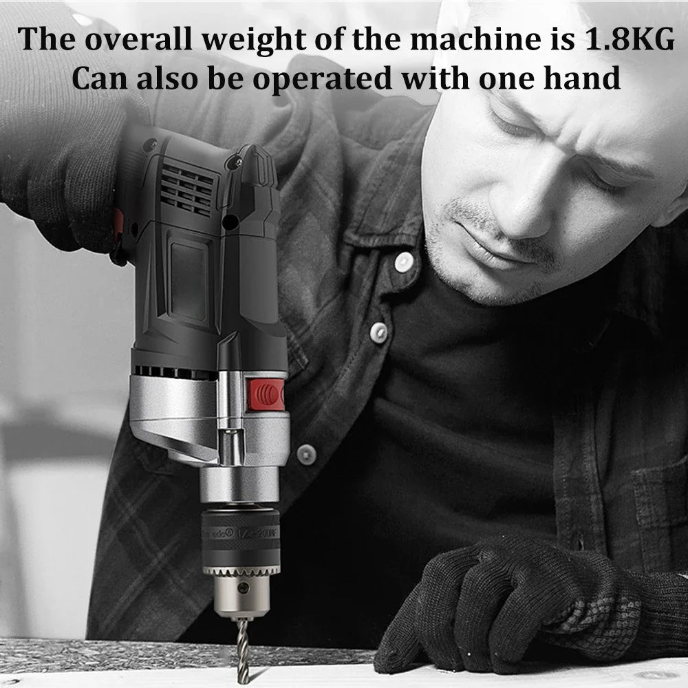 780W Elektrisk Hammer & Boremaskine med Variabel Hastighed – DrillForce