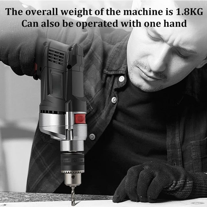 780W Elektrisk Hammer & Boremaskine med Variabel Hastighed – DrillForce