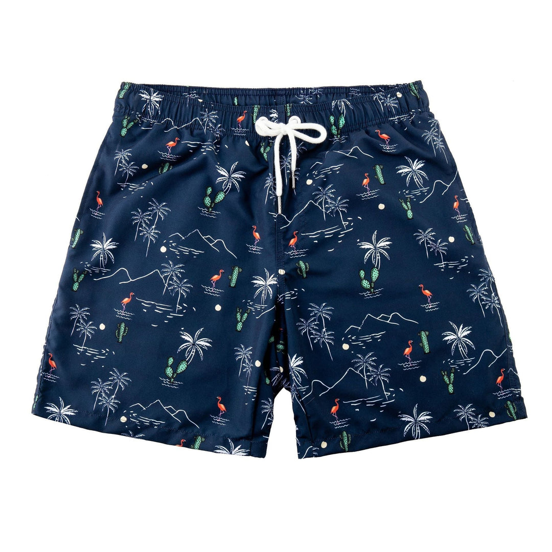 Trendy & hurtigtørrende herrebadeshorts med lommer – Matteo