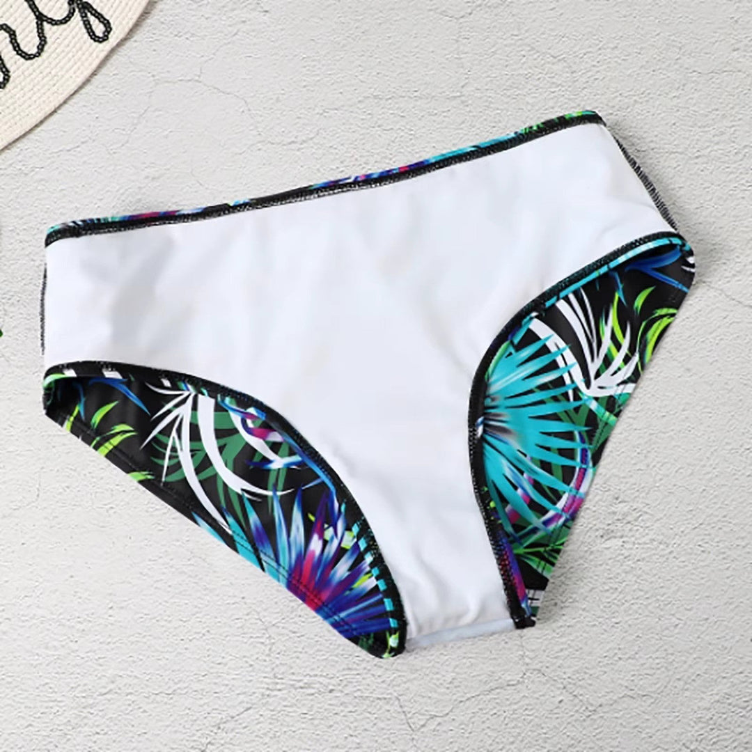 Trendy bikinisæt med høj talje – Selina