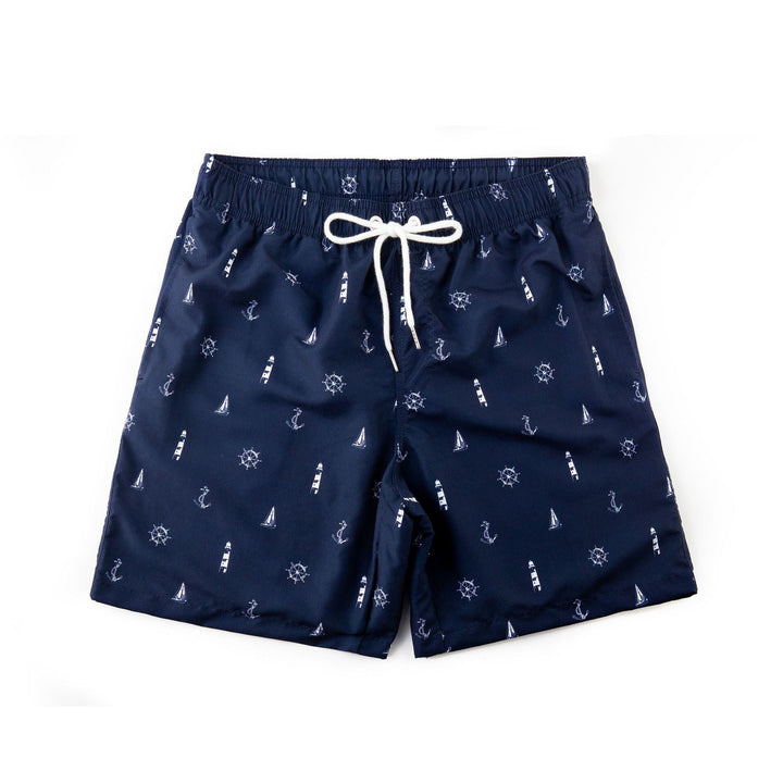 Trendy & hurtigtørrende herrebadeshorts med lommer – Matteo