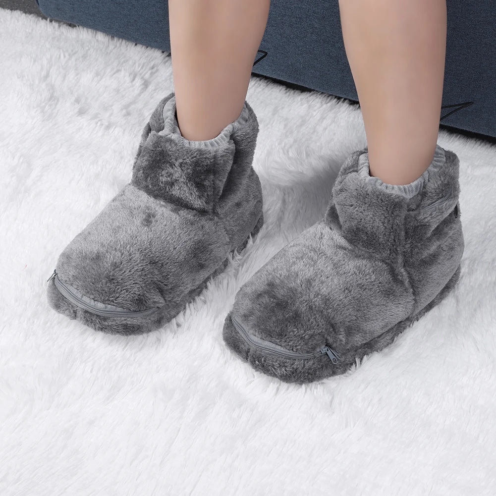 Elektriske USB-sokker med plysfor - WarmFeet