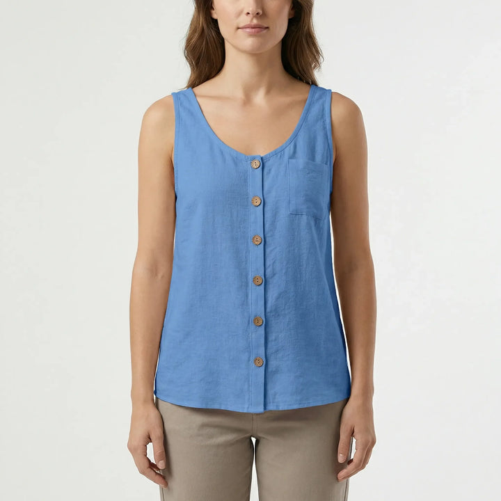 Schlanker Damen Tanktop Schnitt - Caroline