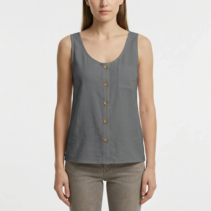 Schlanker Damen Tanktop Schnitt - Caroline