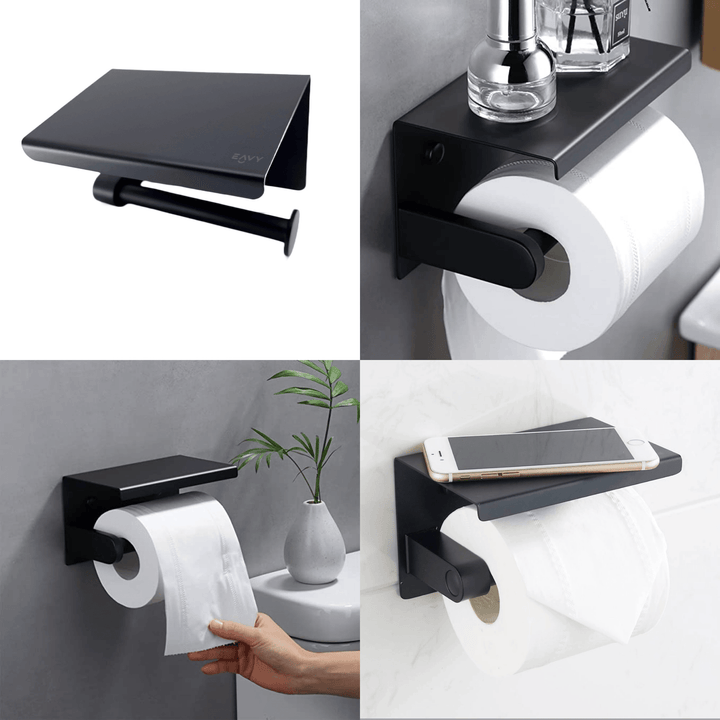 Schlanker Wandmontierter Toilettenhalter - SmartShelf