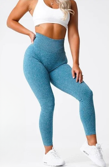 Sømmefri yogaleggings med stretchlinning og perfekt pasform – Freya