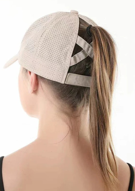 Åndbar unisex sports-basecap i mesh med justerbar pasform – AeroCap