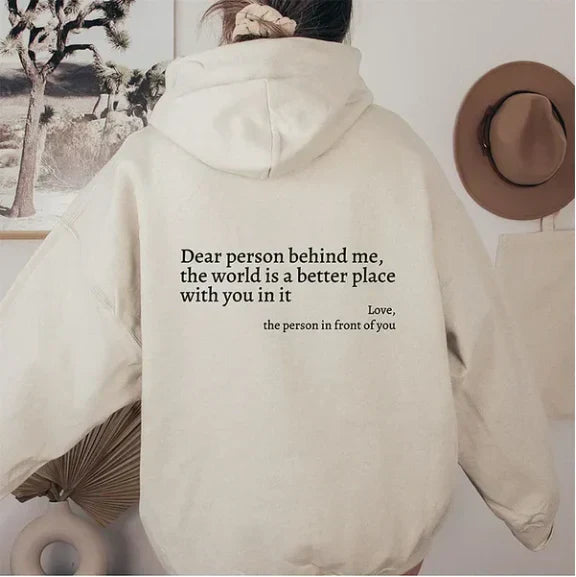 Inspirerende afslappet hættetrøje - Alex