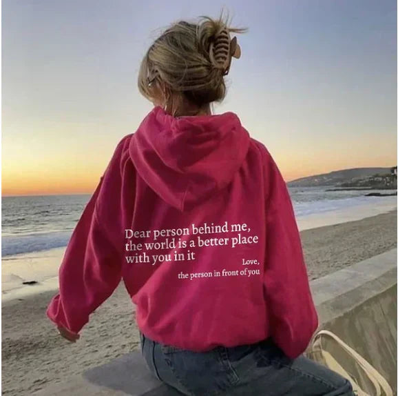 Inspirerende afslappet hættetrøje - Alex