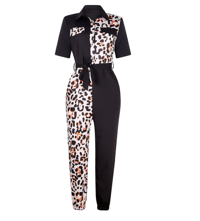 Trendy retro-jumpsuit med knapstolpe – Efterårsmagi Velia