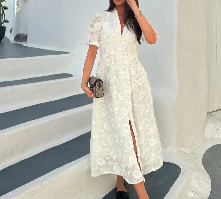 Let hvid sommerkjole – Eleni