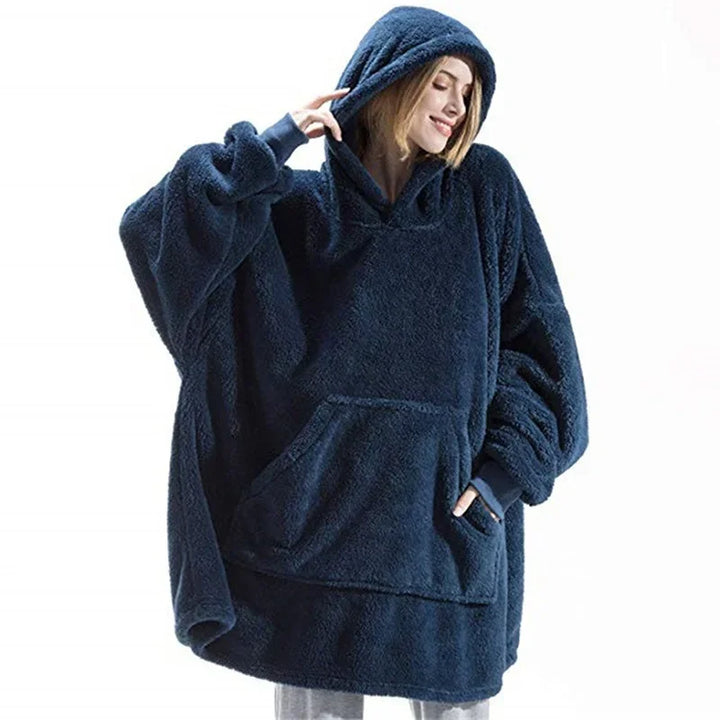Over-sized flanell dyne trøje til damer & herrer – FleeceHaven