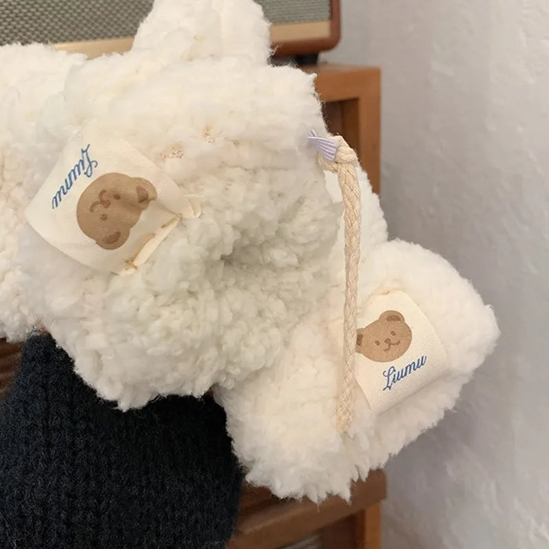Bløde teddyvotter til damer - Mila
