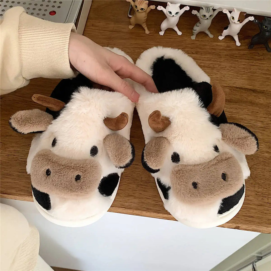 Plys-sko i ko-design – PlushCow