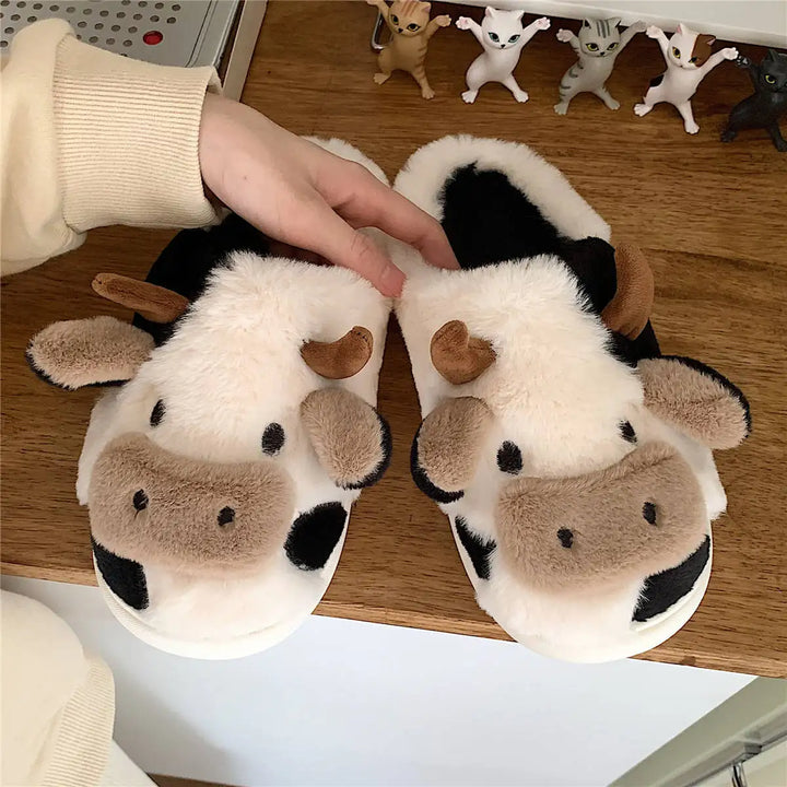 Plys-sko i ko-design – PlushCow