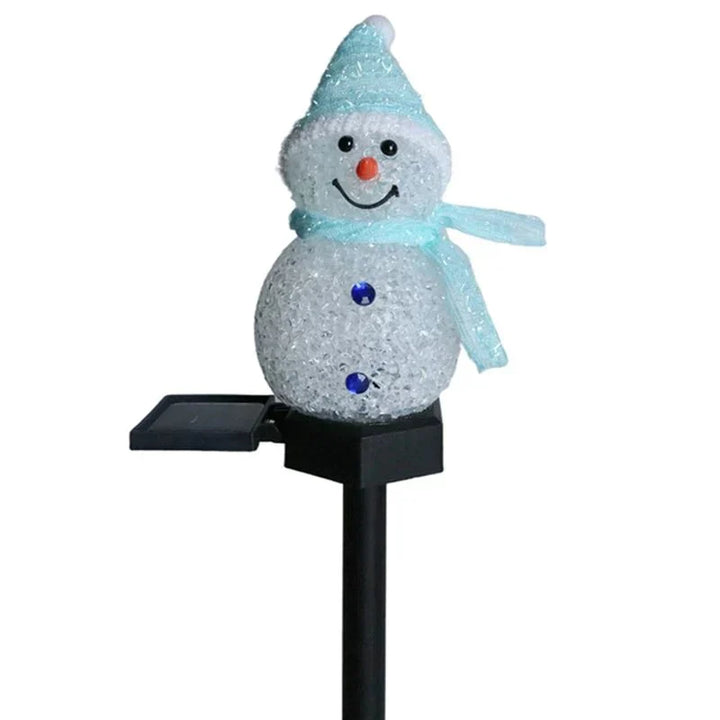 Solenergi Sneemand Lampe - SolarSnow