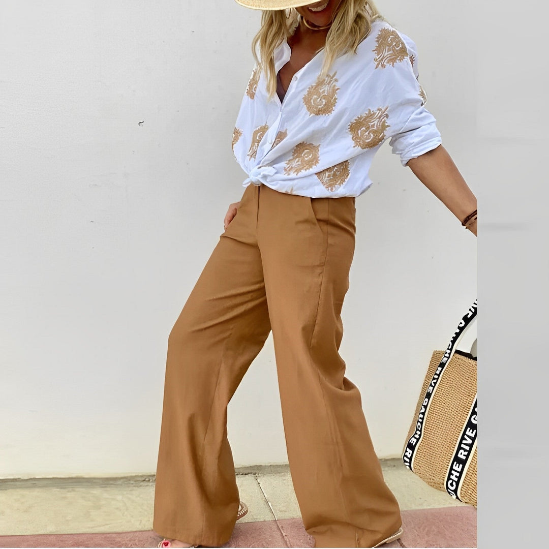 Trendy og chik damebluse – Isabelle