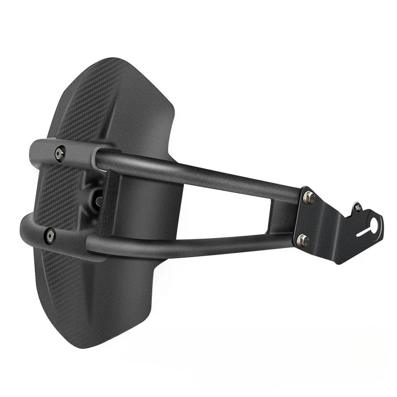 Universal motorcykel bagmudder skjold med reflektor – RoadGuard
