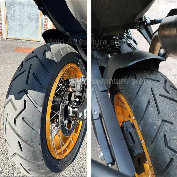 DS900 & DS900X Motorcykel Bageste Skærm Sprøjtebeskyttelse – Raven