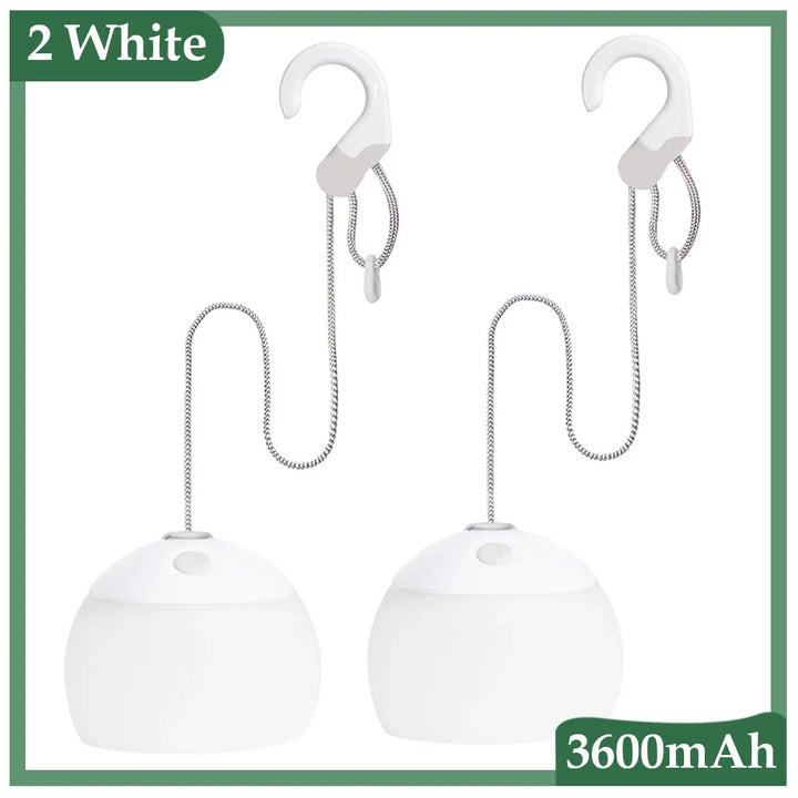 Retro campinglanterne USB-genopladeligt lys - CampGlow