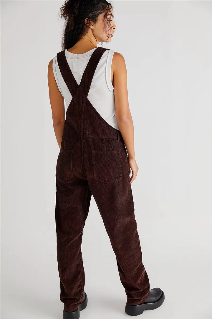 Vintage fløjlsjumpsuit til kvinder - Amélie